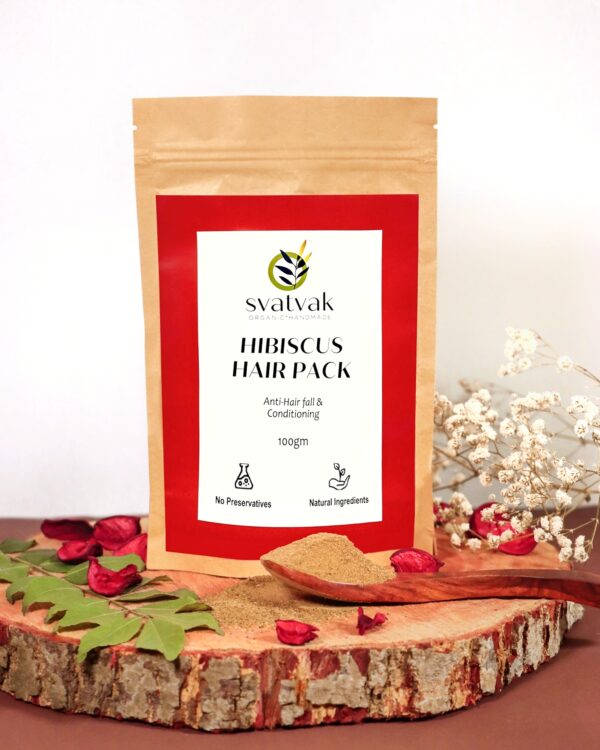 Hibiscus Hair Pack (Anti-Hairfall & Conditioning)